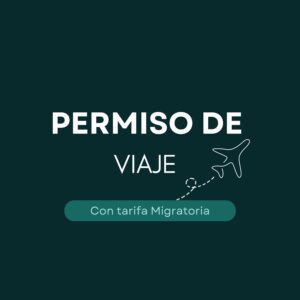 Permiso de viaje